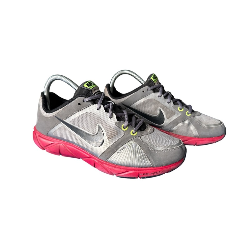 Nike Flywire Shoes Women's Size 8.5 Gray Athletic Quick Fit Training 415257-002